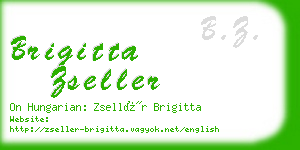 brigitta zseller business card
